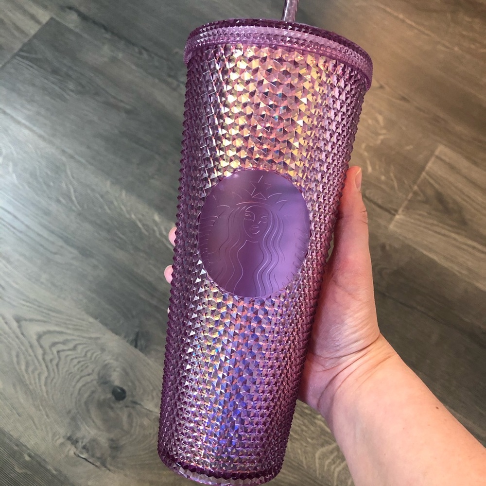 Disney 50th Anniversary Starbucks Disneyland Studded Bling Tumbler Cup Venti